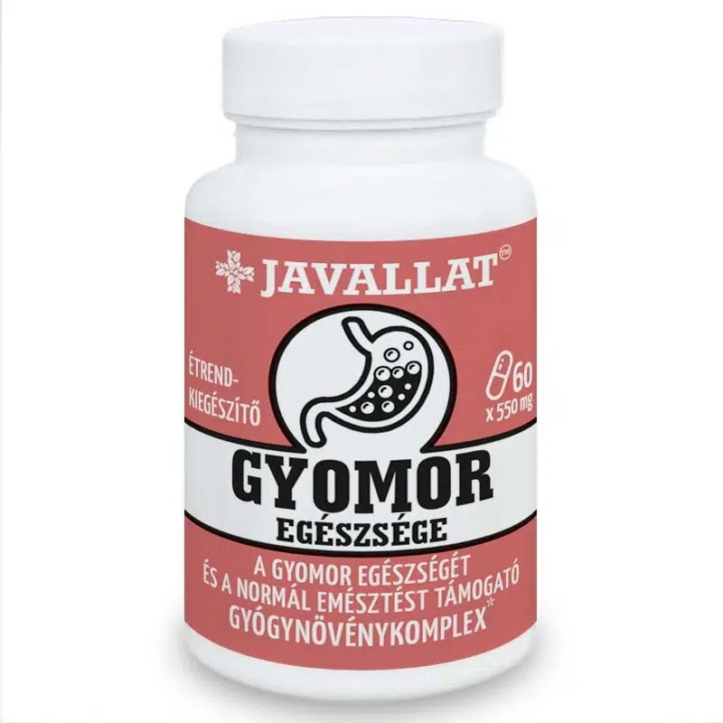 Javallat Gyomor egészsége kapszula Javallat Gyomor egészsége kapszula