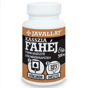 Javallat Kasszia fahéj kapszula