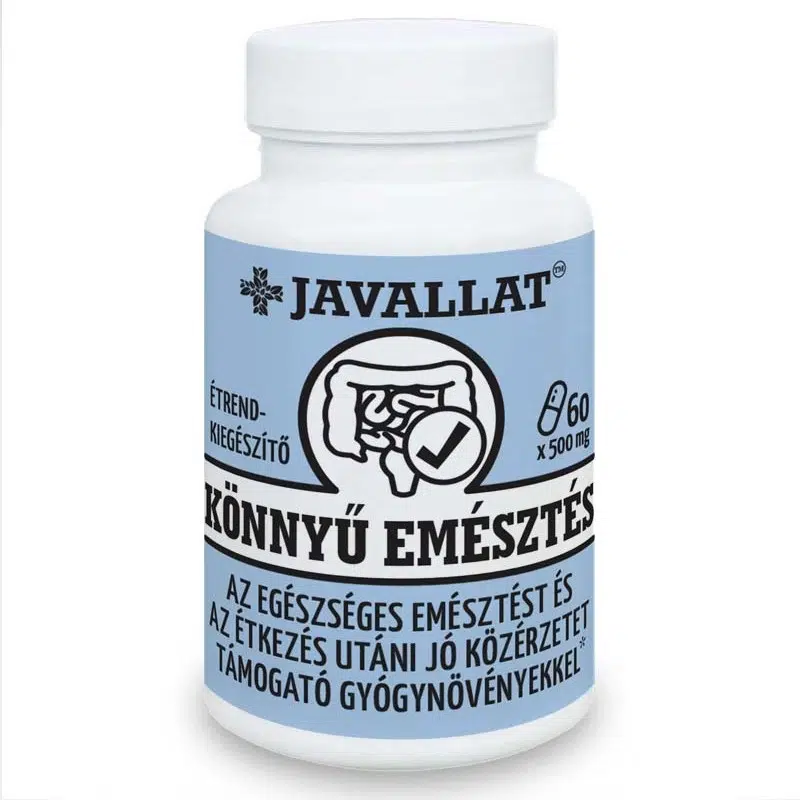 Javallat Könnyű emésztés kapszula Javallat Könnyű emésztés kapszula