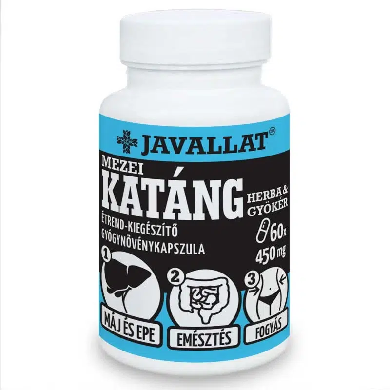 Javallat Mezei katáng herba és gyökér kapszula Javallat Mezei katáng herba és gyökér kapszula