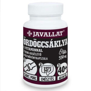Javallat Ördögcsáklya C-vitaminnal kapszula