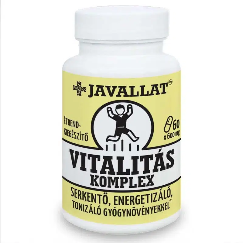 Javallat Vitalitás komplex kapszula Javallat Vitalitás komplex kapszula