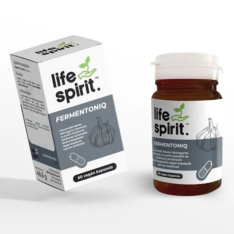 Life Spirit Fermentoniq Fermentált fekete fokhagyma Life Spirit Fermentoniq Fermentált fekete fokhagyma