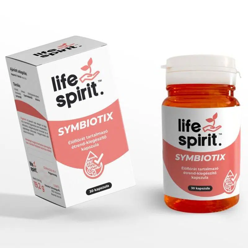 Life Spirit Symbiotix élőflórát tartalmazó étrend-kiegészítő Life Spirit Symbiotix élőflórát tartalmazó étrend-kiegészítő