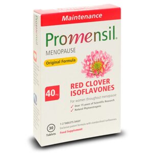 Promensil 40mg Vöröshere Izoflavon