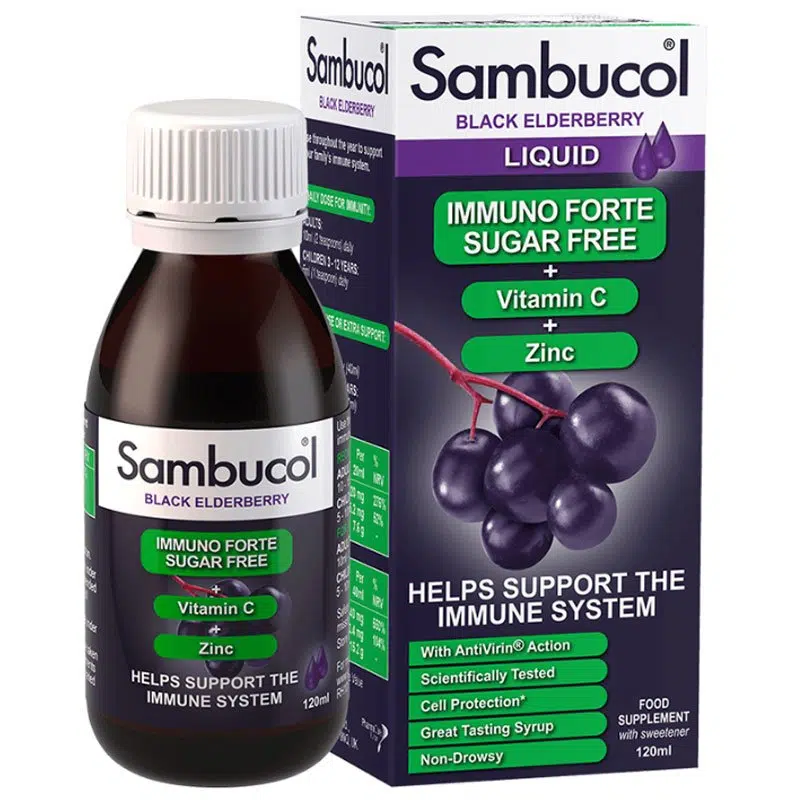 Mannavita Sambucol Cukormentes Fekete bodza szirup Mannavita Sambucol Cukormentes Fekete bodza szirup