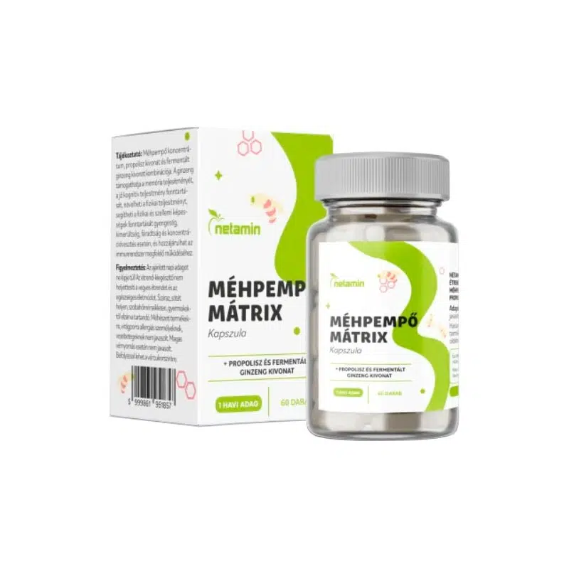 Netamin Méhpempő Mátrix kapszula Netamin Méhpempő Mátrix kapszula