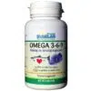 Nutrilab Omega 3-6-9 Halolaj és lenolaj kapszula