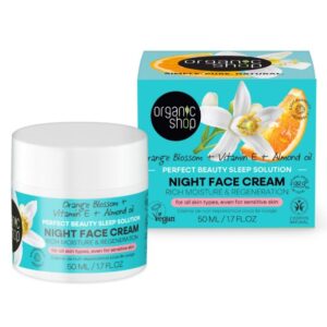 Organic Shop Éjszakai arckrém narancsvirággal