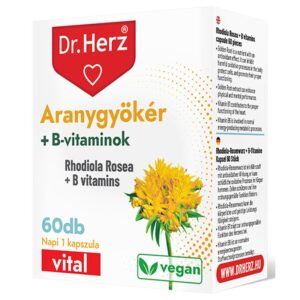 Dr. Herz Aranygyökér + B-vitaminok kapszula - 60db