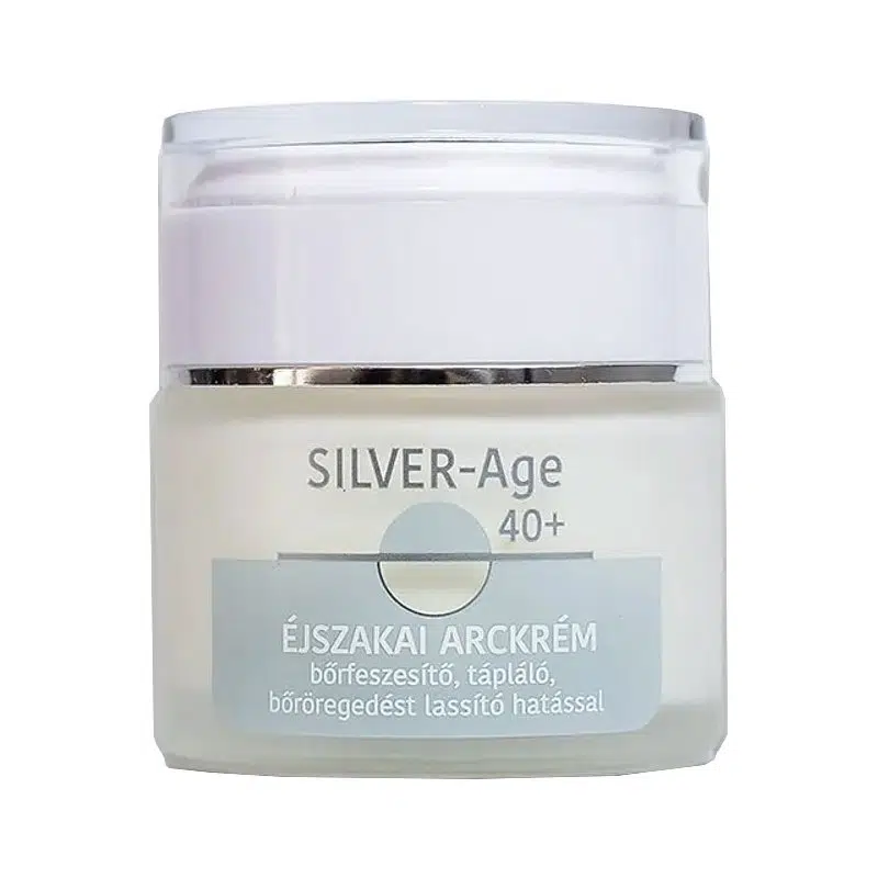 SILVER-Age 40+ Éjszakai arckrém SILVER-Age 40+ Éjszakai arckrém