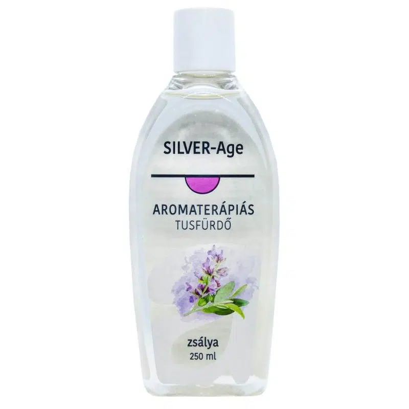SILVER-Age Aromaterápiás Tusfürdő zsálya SILVER-Age Aromaterápiás Tusfürdő zsálya