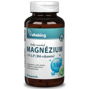 Vitaking Magnézium Biszglicinát + P5P (B6-vitamin) kapszula
