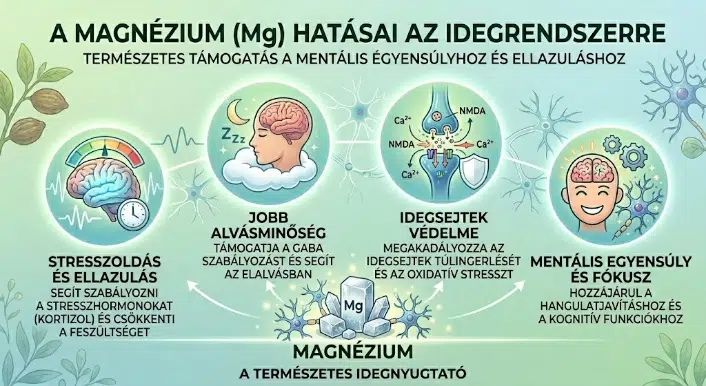 Magnézium hatása az idegrendszerre Magnézium hatása az idegrendszerre