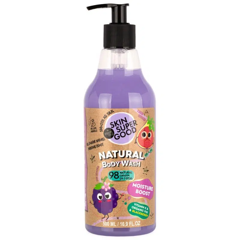 Skin Super Good Természetes Moisture Boost tusfürdő - 500ml Skin Super Good Természetes Moisture Boost tusfürdő - 500ml