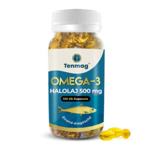 Tenmag Omega-3 halolaj 500mg kapszula - 120db
