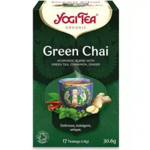 Yogi Bio Green Chai Zöld tea - 17 filter/doboz