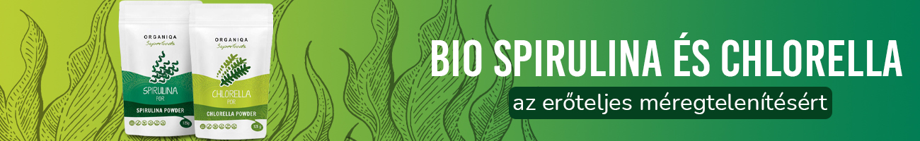 Organiqa Spirulina és Chlorella