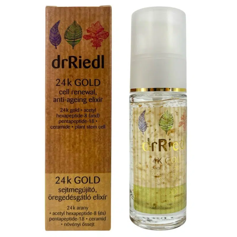 drRiedl 24k Gold sejtmegújító, öregedésgátló elixir drRiedl 24k Gold sejtmegújító, öregedésgátló elixir