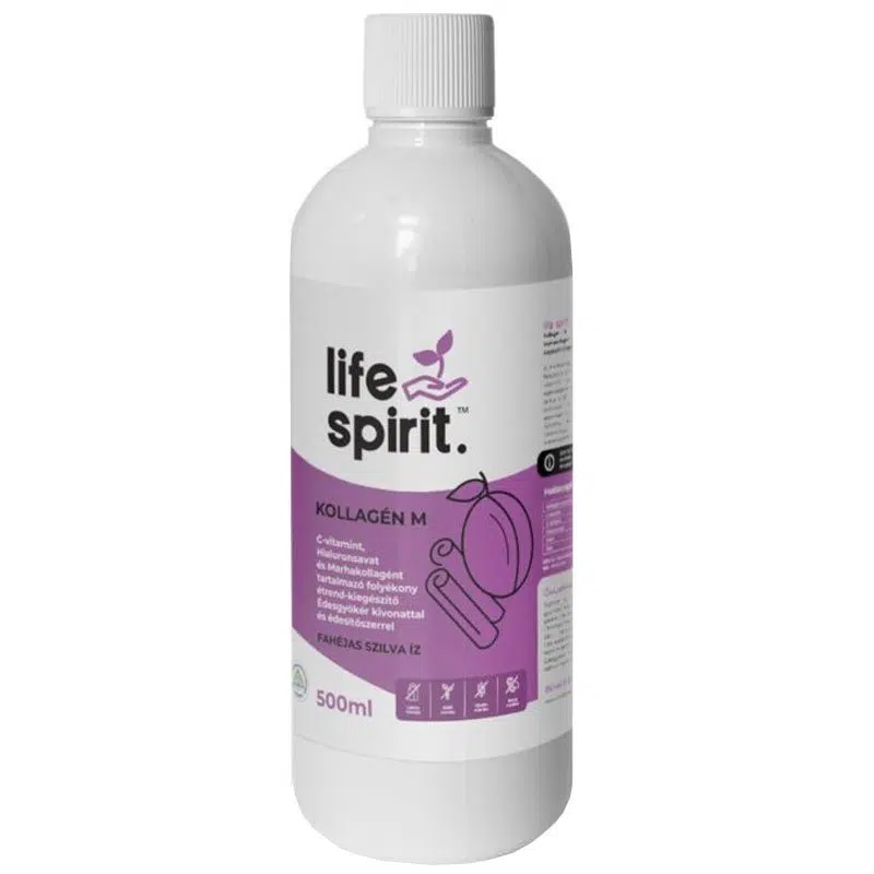 Life Spirit Marha Kollagén M Fahéjas-Szilvás ital - 500ml Life Spirit Marha Kollagén M Fahéjas-Szilvás ital - 500ml