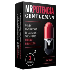 MrPotencia Gentleman potencianövelő kapszula - 3db
