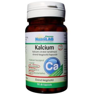 Nutrilab Kalcium citrát kapszula - 90db