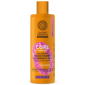 Oblepikha Siberica 2 az 1-ben Co-washing homoktövis kondicionáló göndör hajra - 400ml