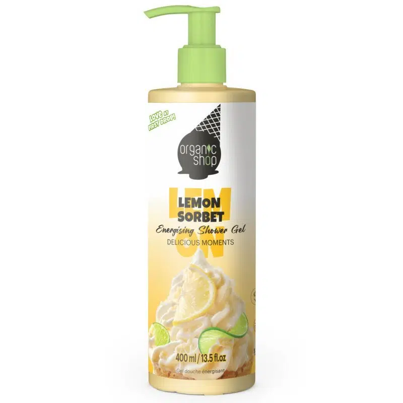 Organic Shop Citrom sorbet Energizáló tusfürdő gél - 400ml Organic Shop Citrom sorbet Energizáló tusfürdő gél - 400ml
