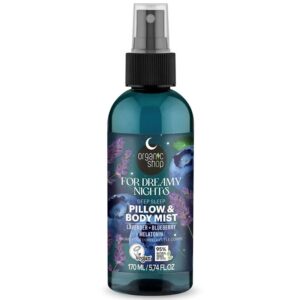 Organic Shop ''Deep sleep'' Párna- és testpermet levendulával, áfonyával és melatoninnal - 170ml