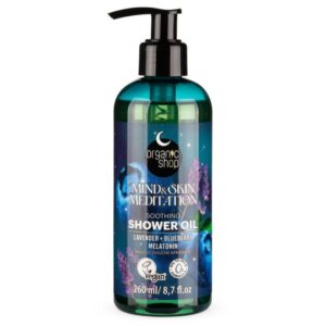 Organic Shop Nyugtató tusolóolaj levendulával, áfonyával és melatoninnal - 260ml