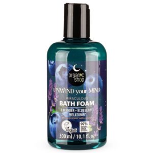 Organic Shop Varázslatos habfürdő levendulával, áfonyával és melatoninnal - 300ml