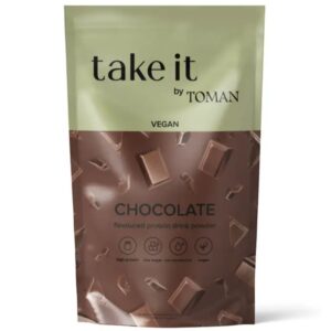 Take it by Toman Vegan Zab fehérje italpor - Csokoládé - 450g
