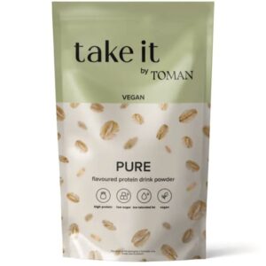 Take it by Toman Vegan Zab fehérje italpor - Natúr - 450g