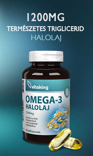 Vitaking Omega-3 1200mg halolaj kapszula