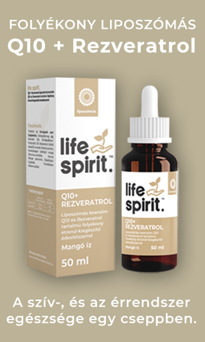 Life Spirit Liposzómás Q10 Koenzim + Rezveratrol csepp