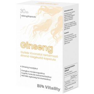 Bio Vitality Ginseng kapszula - 30db