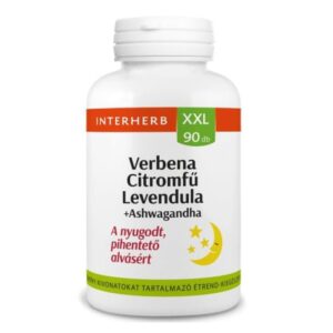 Interherb XXL Verbena+Citromfű+Levendula+Ashwagandha tabletta - 90db