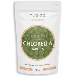Nutriqa Bio Chlorella Alga tabletta - 125g