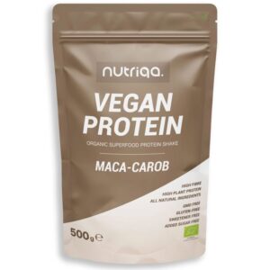 Nutriqa Bio Maca-Carob Vegán Proteinmix - 500g
