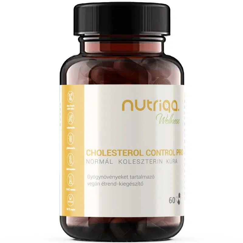 Nutriqa Cholesterol Control Pro - Normál Koleszterin Kúra - 60db Nutriqa Cholesterol Control Pro - Normál Koleszterin Kúra - 60db