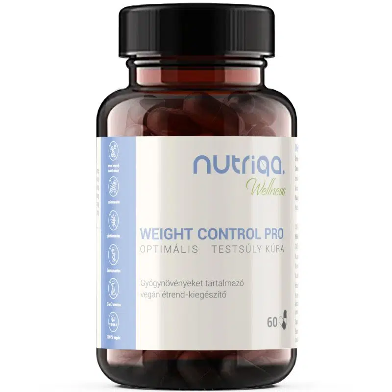 Nutriqa Weight Control Pro - Optimális Testsúly Kúra - 60db Nutriqa Weight Control Pro - Optimális Testsúly Kúra - 60db