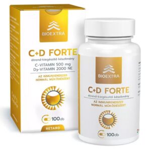 Bioextra C+D Forte Retard kapszula - 100db