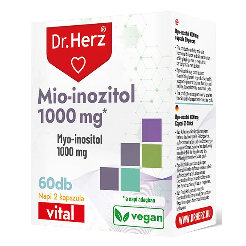 Dr. Herz Mio-Inozitol kapszula - 60db Dr. Herz Mio-Inozitol kapszula - 60db
