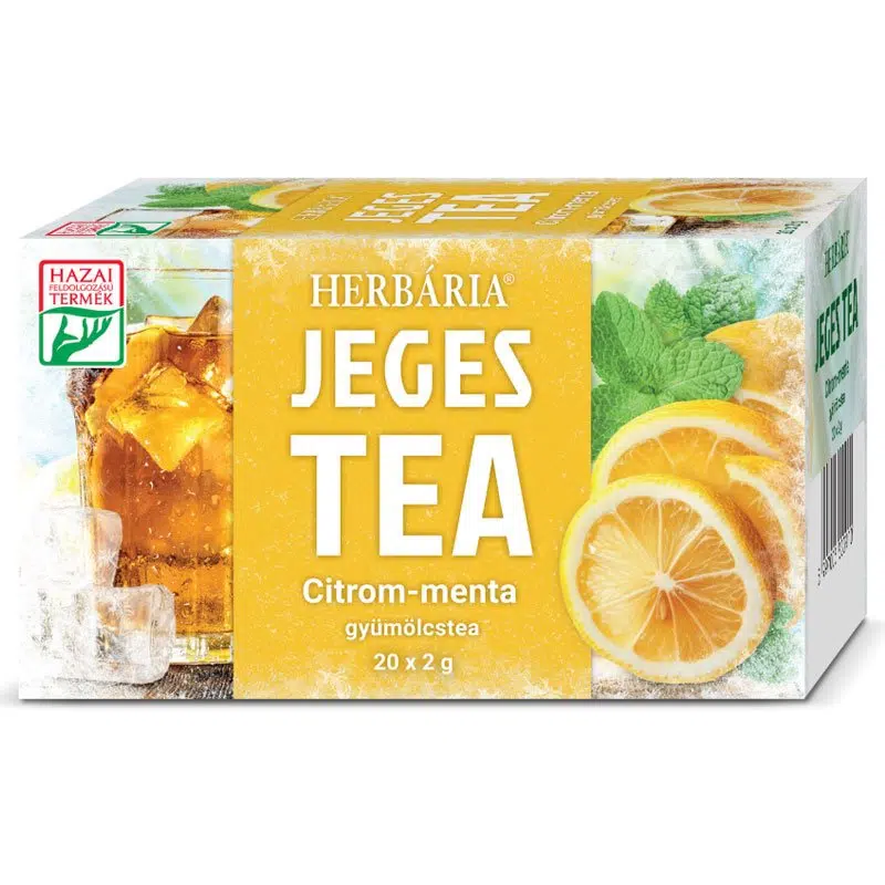 Herbária Jeges tea Citrom-Menta - 20 filter Herbária Jeges tea Citrom-Menta - 20 filter