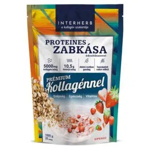 Interherb Zabkása Proteines Eperízű - 1000g