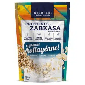 Interherb Zabkása Proteines Fehércsoki ízű - 1000g