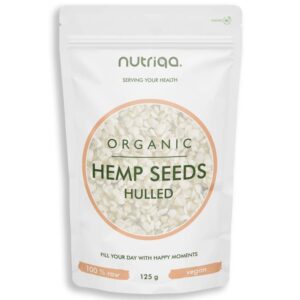 Nutriqa Bio Hántolt kendermag - 125g