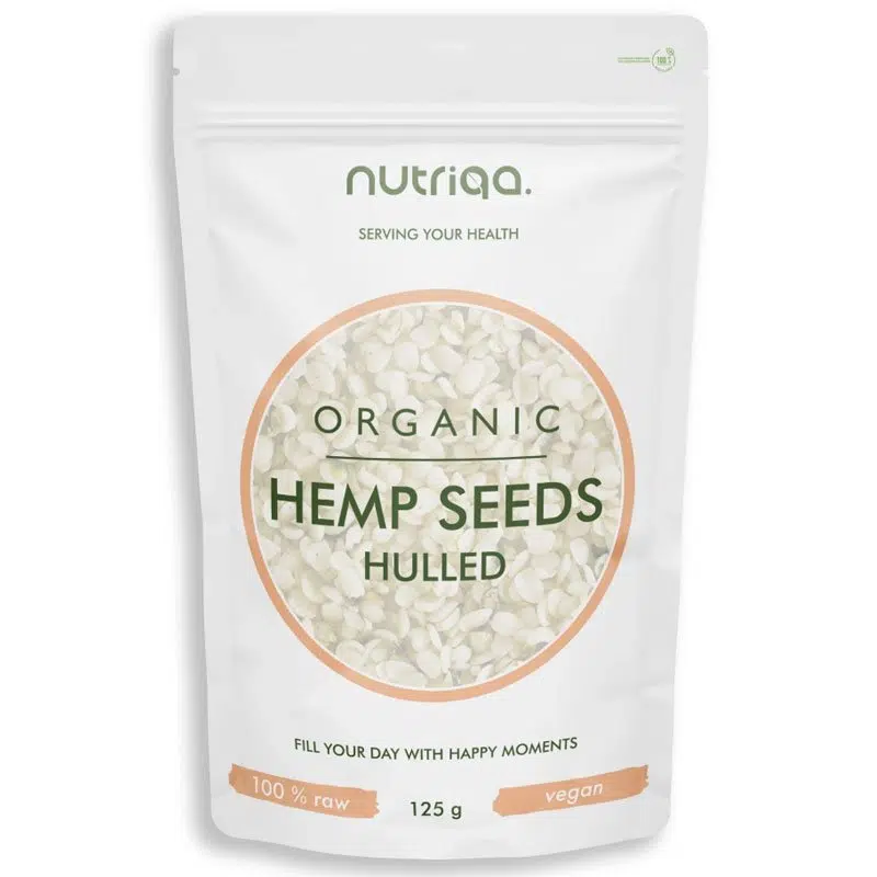 Nutriqa Bio Hántolt kendermag - 125g Nutriqa Bio Hántolt kendermag - 125g