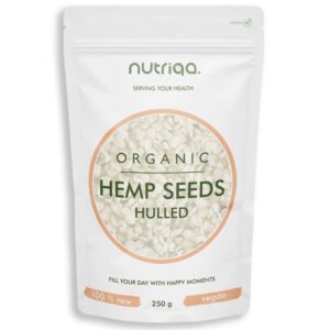 Nutriqa Bio Hántolt kendermag - 250g