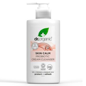 Dr. Organic Skin Calm Probiotikus krémes arclemosó - 150ml